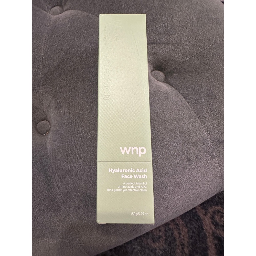 WNP Hyaluronic Acid Face Wash 5.29 oz / 150g Gentle Effective Clean